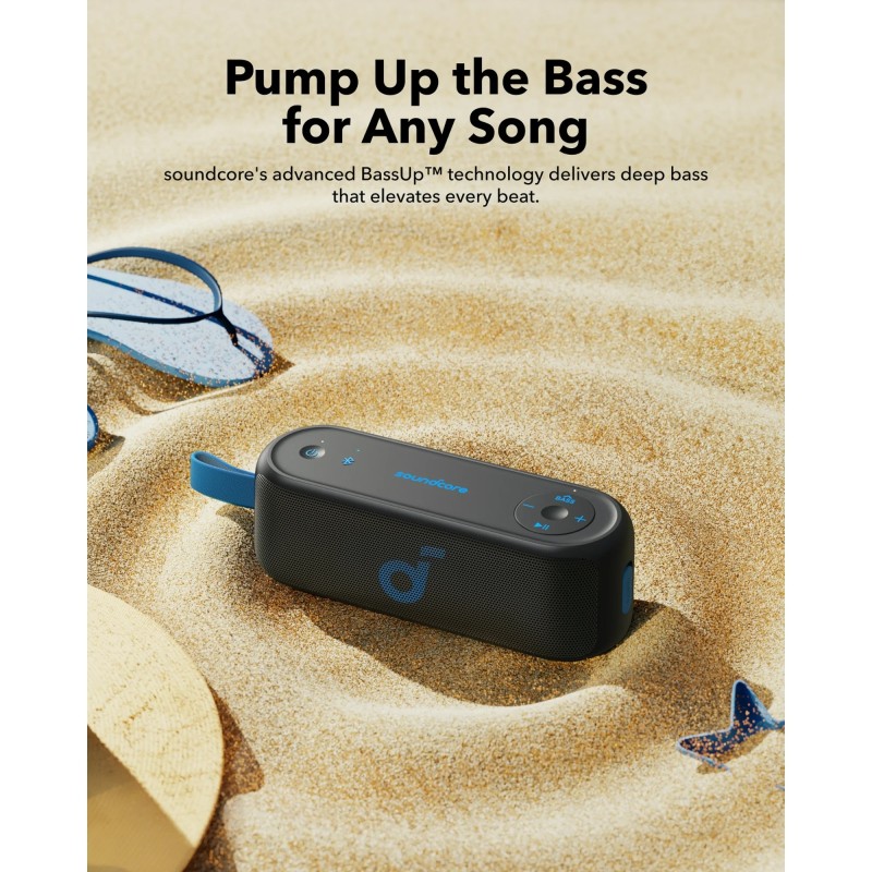 Buy Anker Soundcore Speaker - Select 3 - BT IPX7 Black in Cyprus, Nicosia, Limassol, Larnaka, Pafos