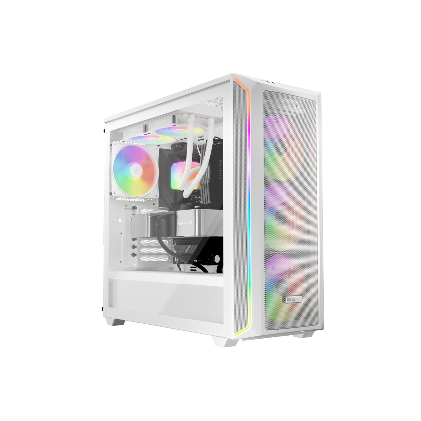 be quiet! Light Wings LX 120mm PWM High-Speed Fan Triple Pack - White ARGB, 2100 RPM — Buy in Cyprus with Fast Delivery