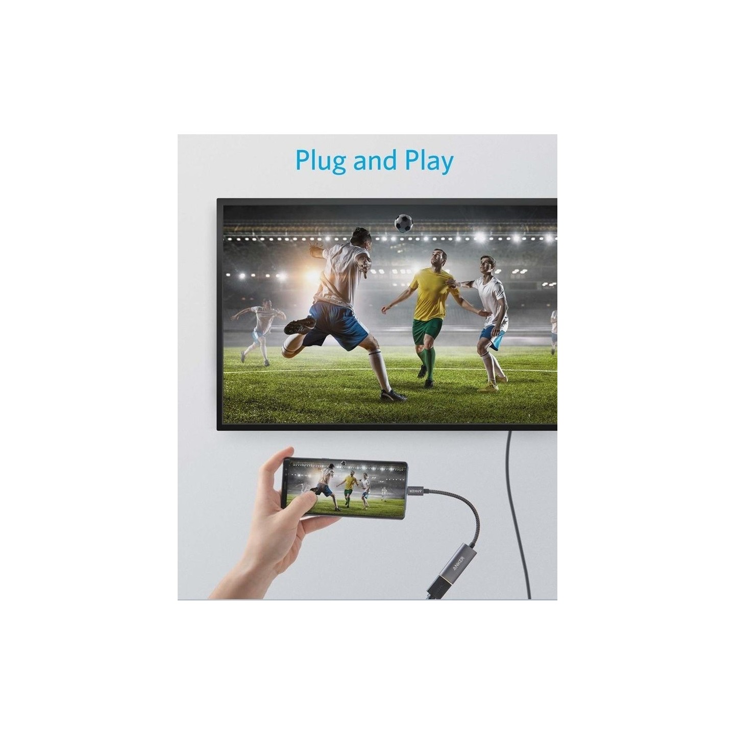 Anker Type-C to HDMI Converter - 4K 60Hz — Buy in Cyprus with Fast Delivery