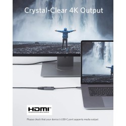 Buy Anker Type-C to HDMI Converter - 4K 60Hz in Cyprus, Nicosia, Limassol, Larnaka, Pafos