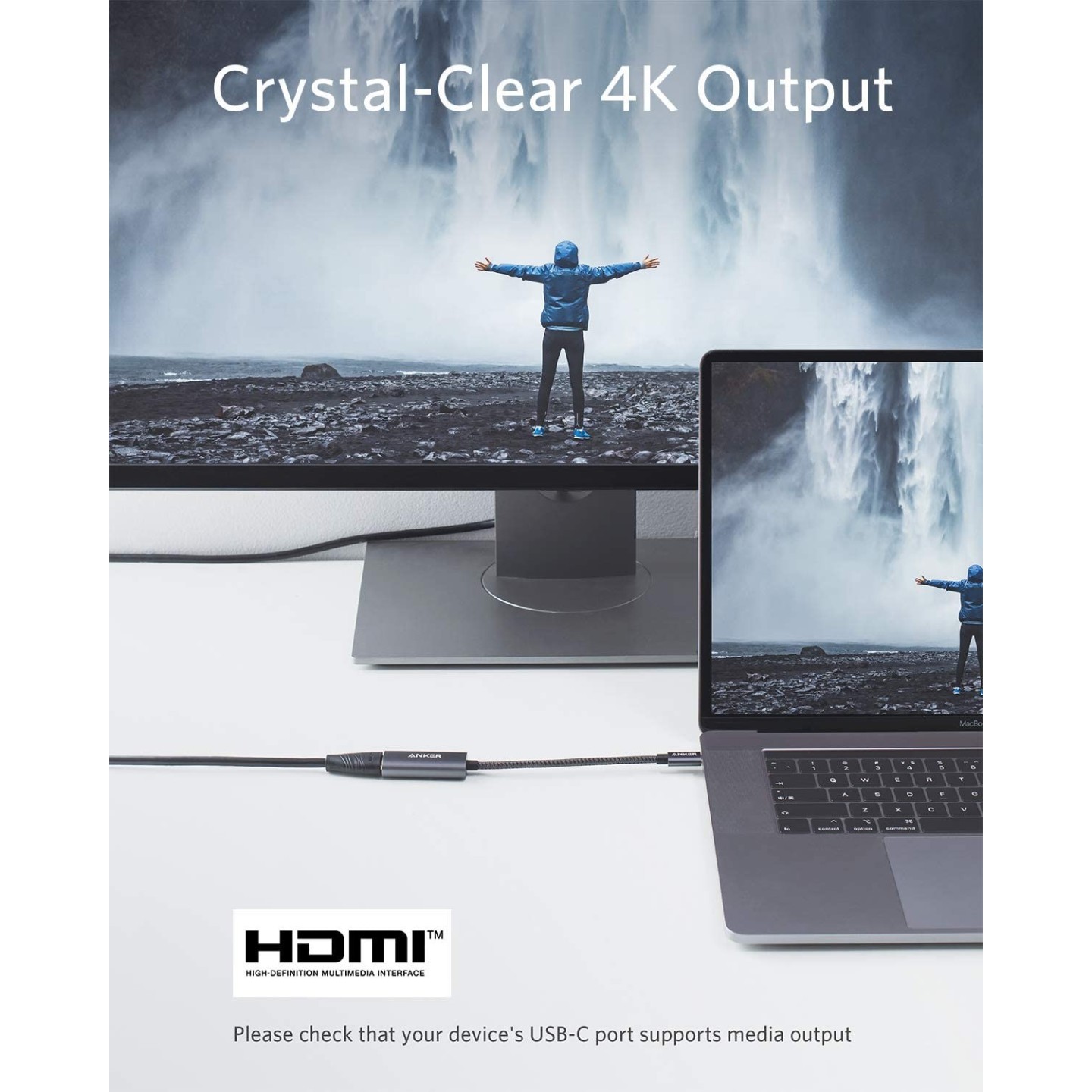 Anker Type-C to HDMI Converter - 4K 60Hz — Buy in Cyprus with Fast Delivery