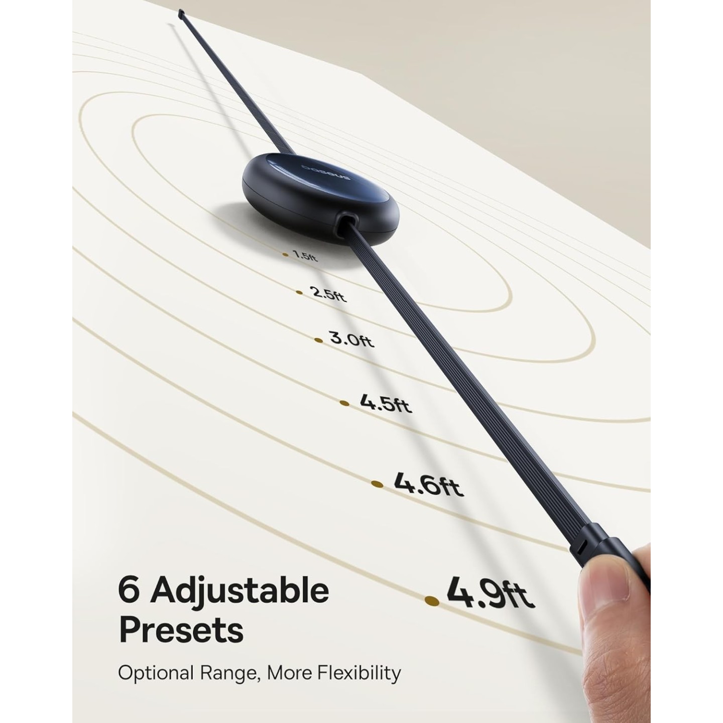 Baseus Nomos Retractable USB-C to USB-C Cable 100W 1.5m OF-Nomos-RCB (Boxed) — Buy in Cyprus with Fast Delivery