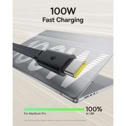 Buy Baseus Cable USB-C to USB-C Nomos Retractable Cable 100W 1.5m - USB-C to USB... in Cyprus, Nicosia, Limassol, Larnaka, Pafos