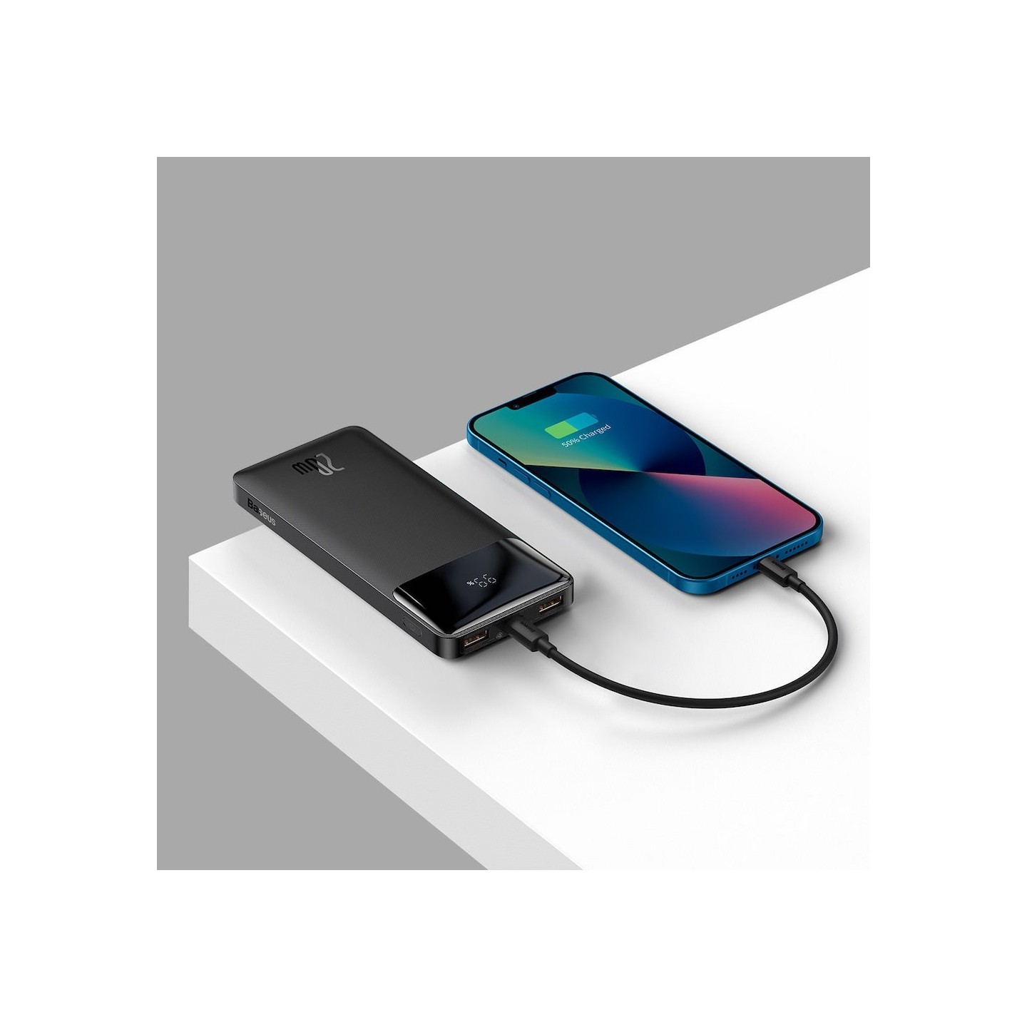 Baseus Powerbank - 20W 10000mAh Bipow Black — Buy in Cyprus with Fast Delivery