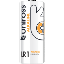 Buy Uniross Alkaline Micro Battery - LR1 - (E90, MN9100,AM5,4001) in Cyprus, Nicosia, Limassol, Larnaka, Pafos