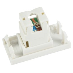 Buy AV:Link Wall Plate Module - 122.565UK - CAT6 RJ45 in Cyprus, Nicosia, Limassol, Larnaka, Pafos