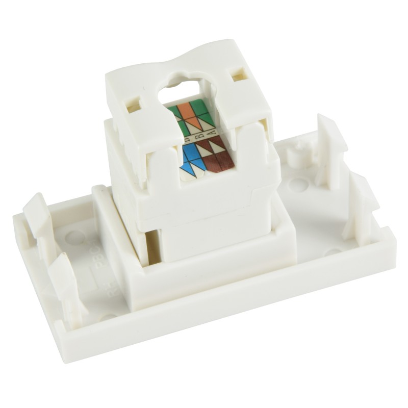 Buy AV:Link Wall Plate Module - 122.565UK - CAT6 RJ45 in Cyprus, Nicosia, Limassol, Larnaka, Pafos
