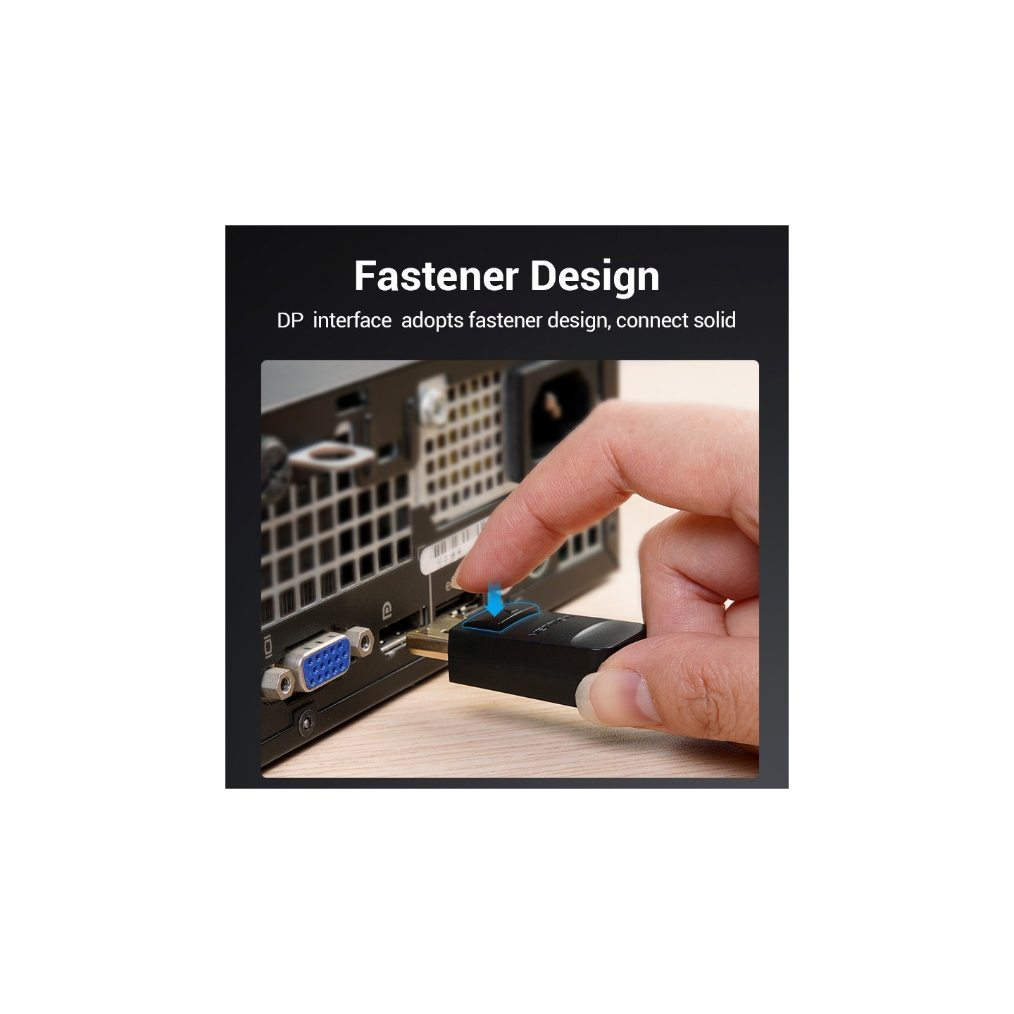 Vention Converter DisplayPort to VGA Cable 5.0m - HBLBJ — Buy in Cyprus with Fast Delivery