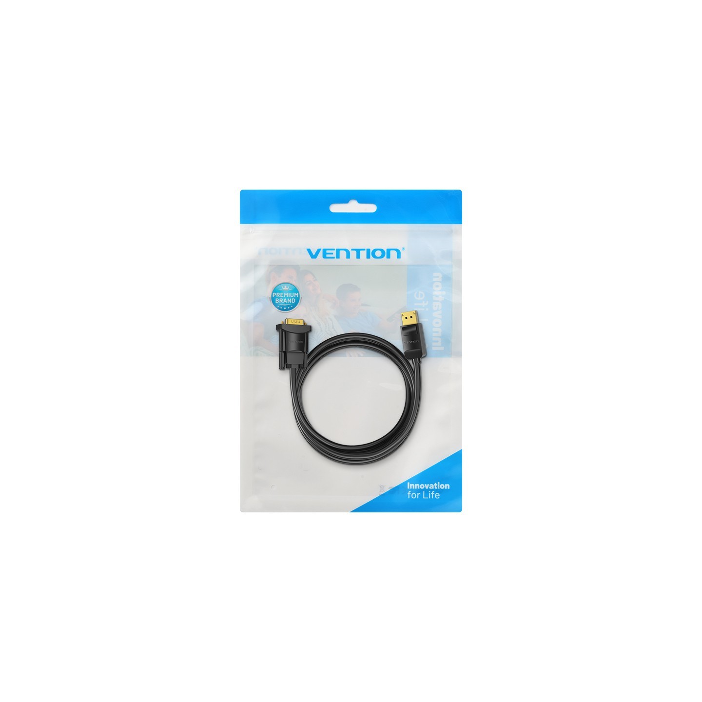 Vention Converter DisplayPort to VGA Cable 5.0m - HBLBJ — Buy in Cyprus with Fast Delivery