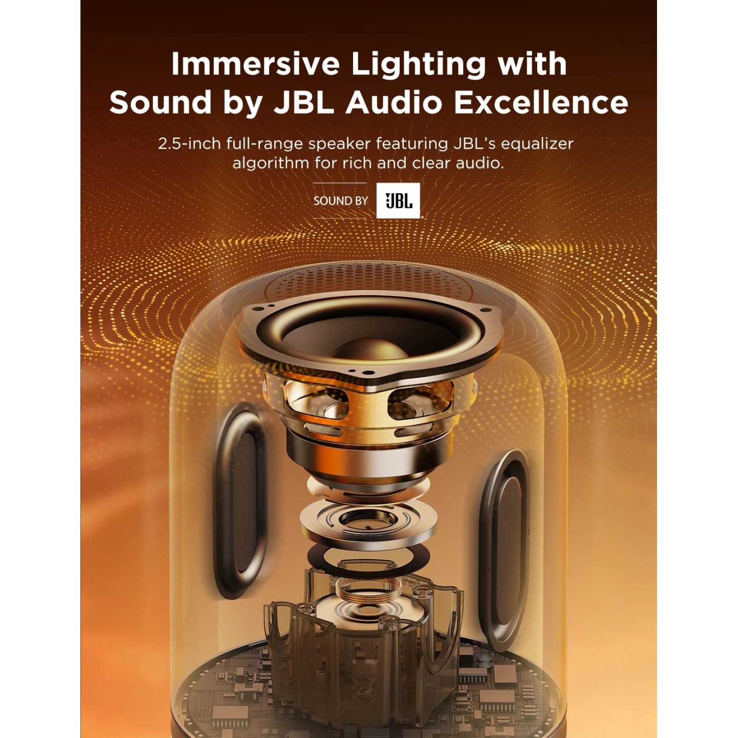 Govee Table Lamp 2 Pro - Portable RGBICWW - Built in JBL Speaker — Buy in Cyprus with Fast Delivery