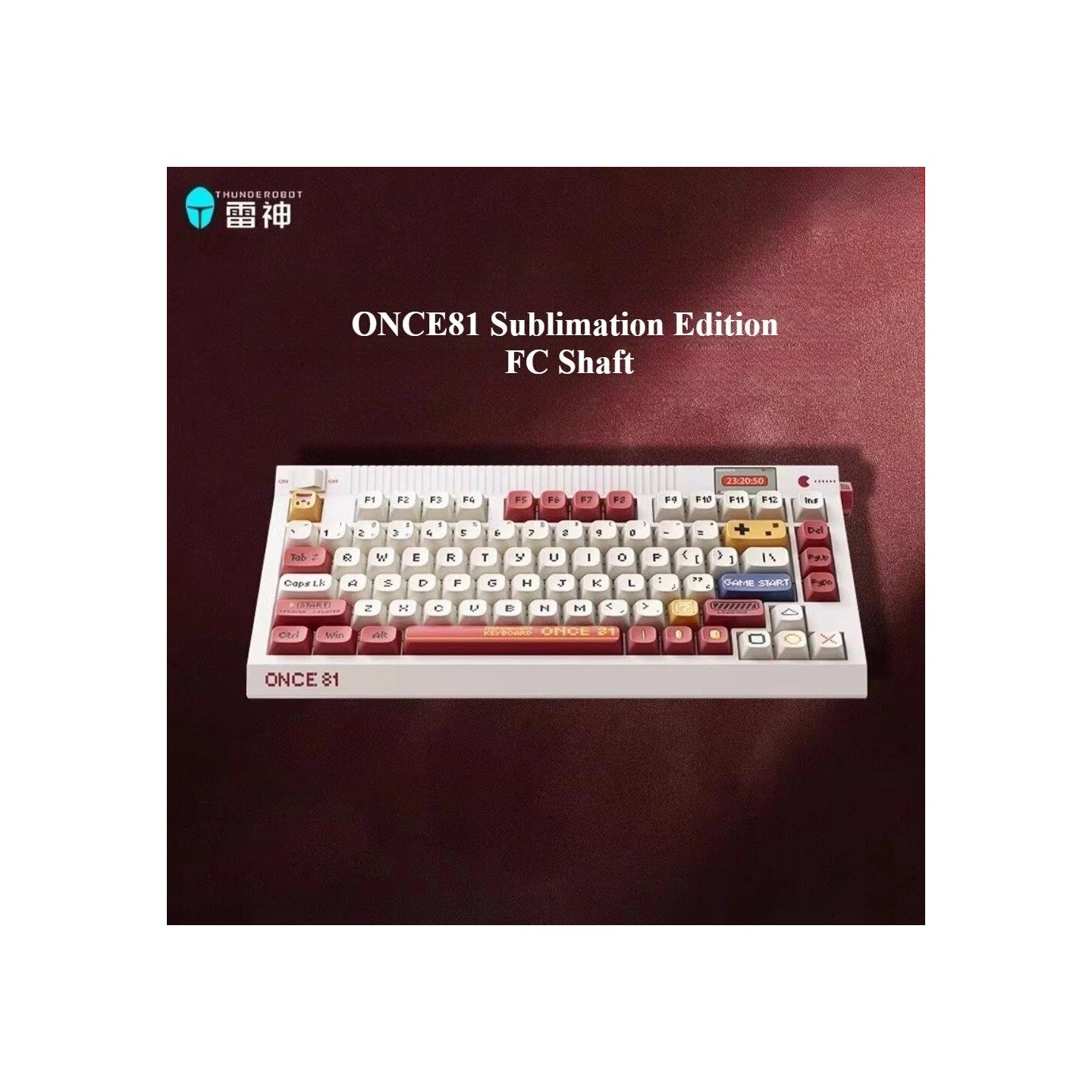 ThundeRobot ONCE81 Tri-Mode Mechanical Keyboard 81-Key Gasket RGB (Boxed) — Buy in Cyprus with Fast Delivery