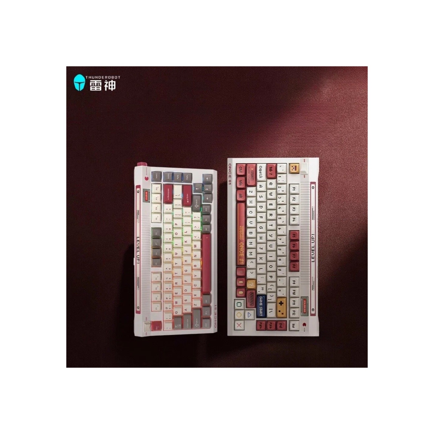 ThundeRobot ONCE81 Tri-Mode Mechanical Keyboard 81-Key Gasket RGB (Boxed) — Buy in Cyprus with Fast Delivery