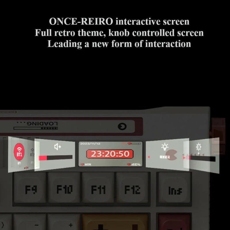 Buy Thunderobot Gaming Mechanical Keyboard - ONCE81 - Tri-mode 2.4GHz-BT-USB C G... in Cyprus, Nicosia, Limassol, Larnaka, Pafos