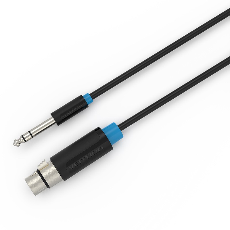 Buy Vention AUDIO 6.3mm to XLR M-F Cable 1.5m - BBEBG - 6.3mm to XLR M-F Cable 1.5m in Cyprus, Nicosia, Limassol, Larnaka, Pafos