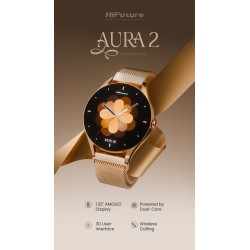 Buy HiFuture Lifestyle SmartWatch - AURA 2 - Rose Gold in Cyprus, Nicosia, Limassol, Larnaka, Pafos