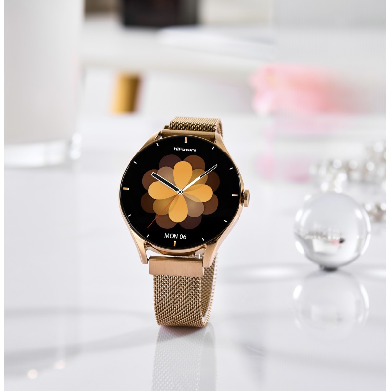 Buy HiFuture Lifestyle SmartWatch - AURA 2 - Rose Gold in Cyprus, Nicosia, Limassol, Larnaka, Pafos