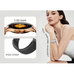 Buy HiFuture Lifestyle SmartWatch - AURA 2 - Rose Gold in Cyprus, Nicosia, Limassol, Larnaka, Pafos