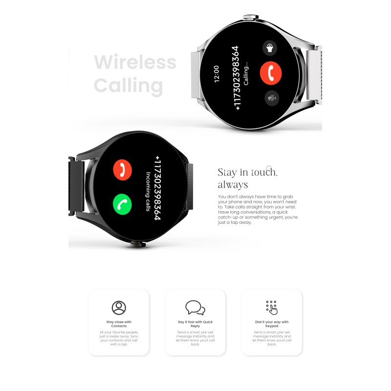 Buy HiFuture Lifestyle SmartWatch - AURA 2 - Rose Gold in Cyprus, Nicosia, Limassol, Larnaka, Pafos