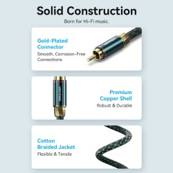 Buy Vention AUDIO Digital Coaxial RCA Cable - BCTGI - 3.0m in Cyprus, Nicosia, Limassol, Larnaka, Pafos