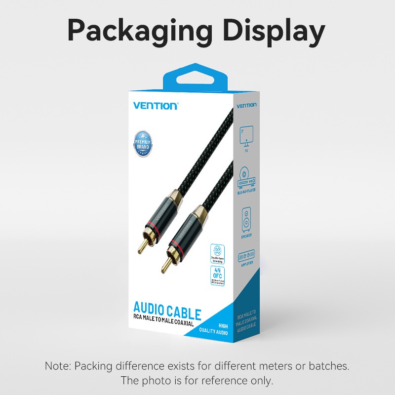 Buy Vention AUDIO Digital Coaxial RCA Cable - BCTGI - 3.0m in Cyprus, Nicosia, Limassol, Larnaka, Pafos