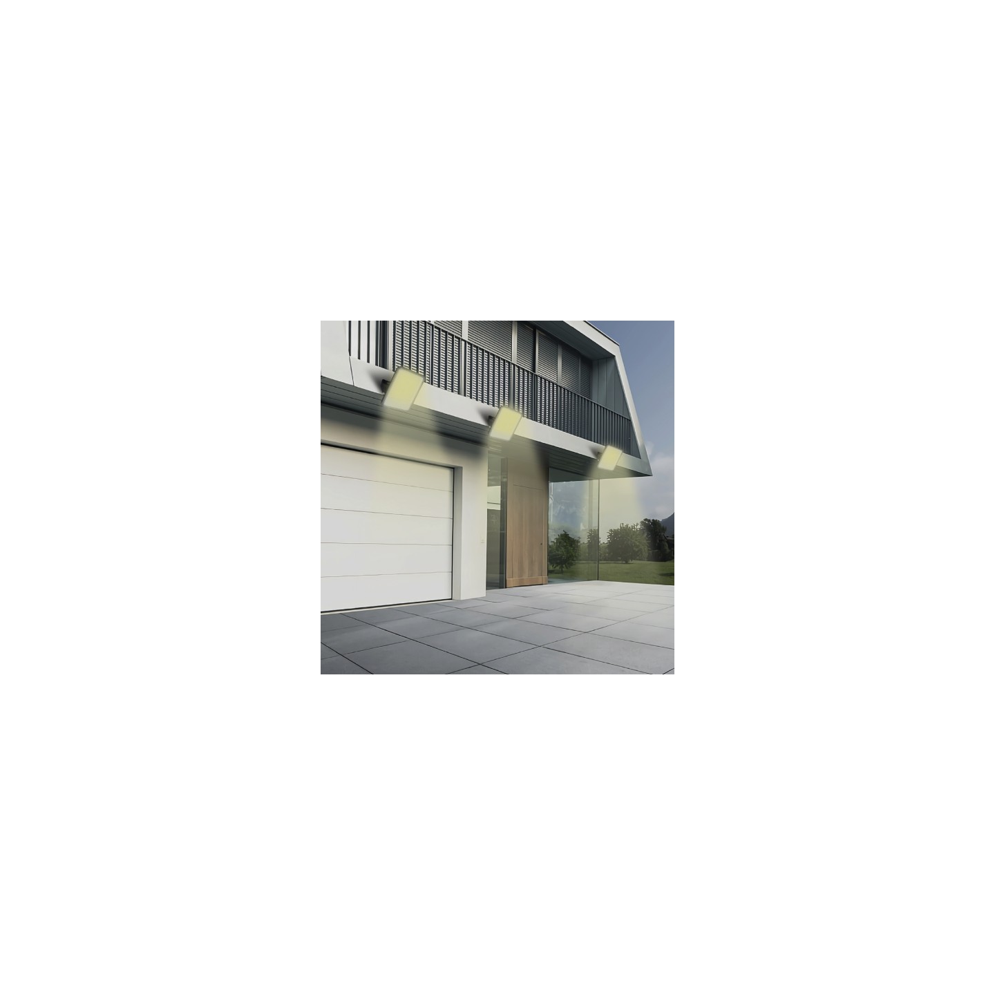 GBC ON LED NIGHT PRO 100 LED Floodlight - 4000K Cool White - 100W - Black — Buy in Cyprus with Fast Delivery