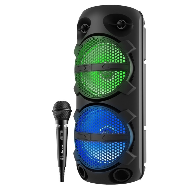 Buy iDance Portable Speaker with Microphone & Remote - Typhoon 500 - Portable Sp... in Cyprus, Nicosia, Limassol, Larnaka, Pafos