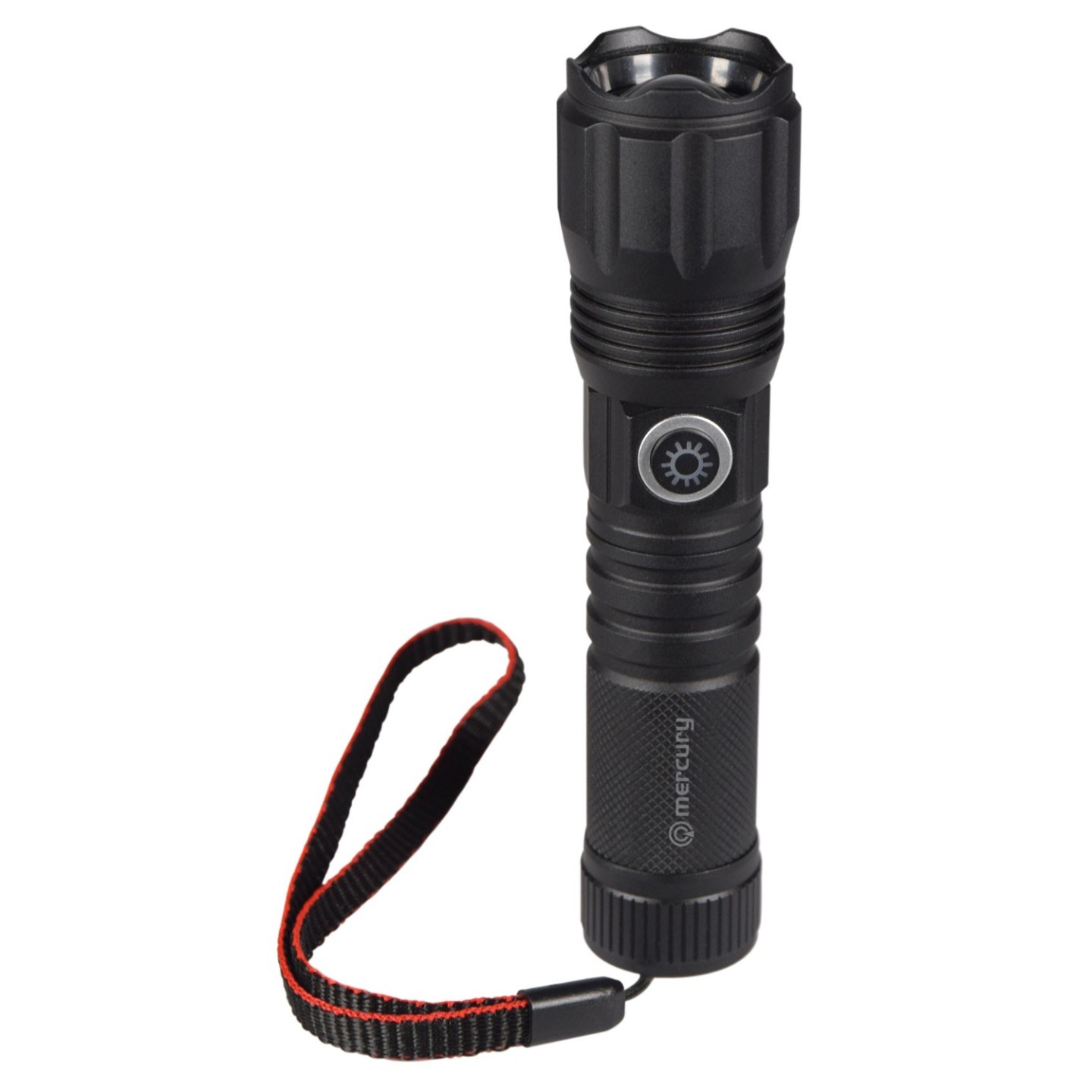 Mercury Rechargeable LED Torch with Window Breaker & SOS Function - 410.307UK - Window Breaker & SOS Function