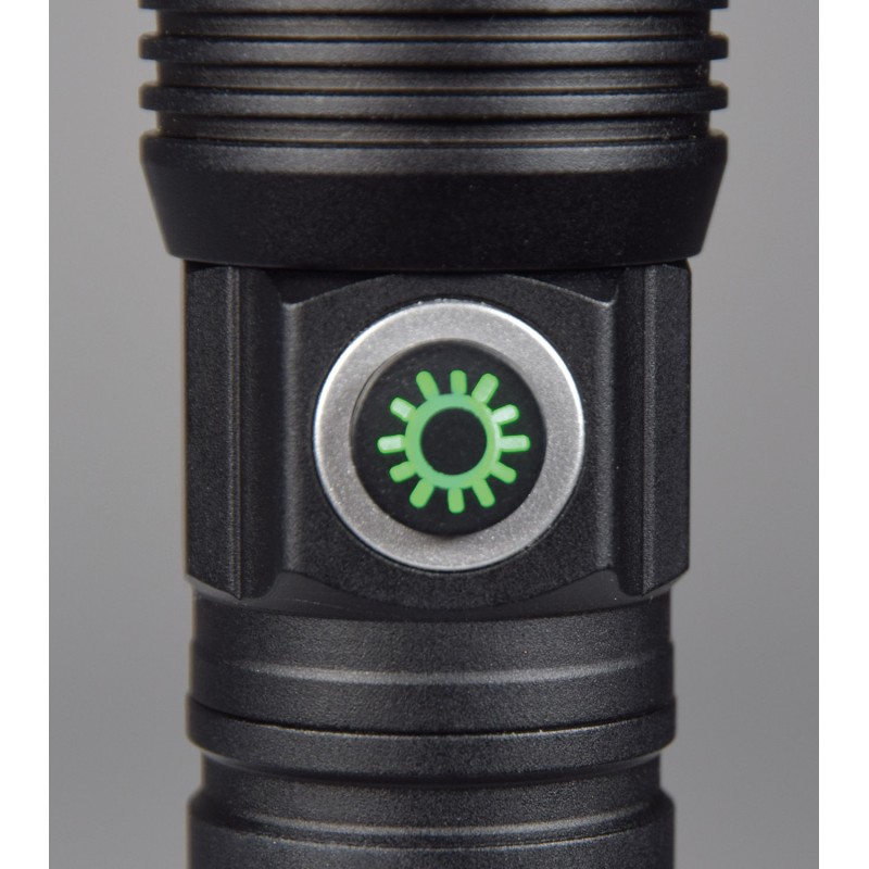 Buy Mercury Rechargeable LED Torch with Window Breaker & SOS Function - 410.307U... in Cyprus, Nicosia, Limassol, Larnaka, Pafos