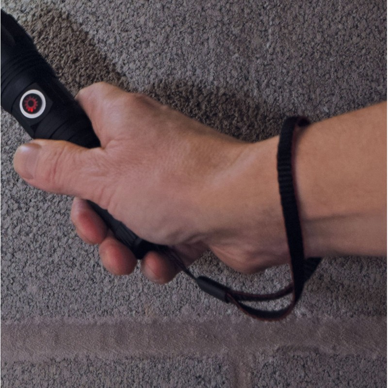 Buy Mercury Rechargeable LED Torch with Window Breaker & SOS Function - 410.307U... in Cyprus, Nicosia, Limassol, Larnaka, Pafos