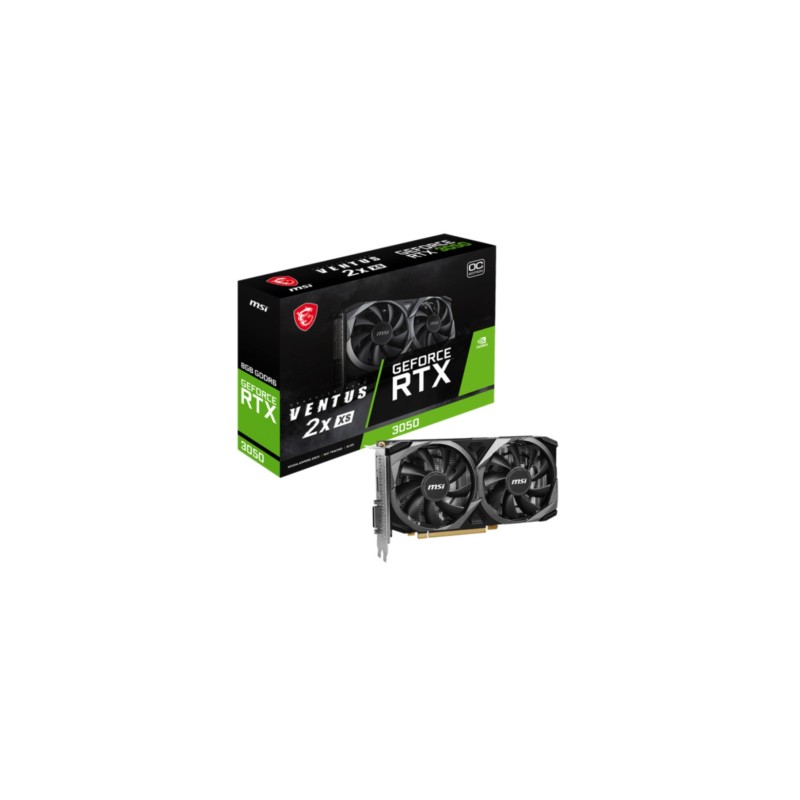 Buy MSI GeForce RTX 3050 Ventus 2X XS OC - 8GB GDDR6 - 1807 MHz Boost in Cyprus, Nicosia, Limassol, Larnaka, Pafos