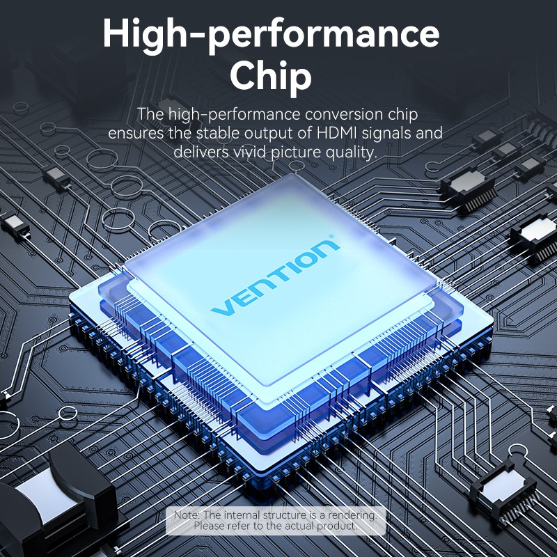 Buy Vention DisplayPort to HDMI Cable 4K30Hz 1.0m PVC - HFOBF - DisplayPort to H... in Cyprus, Nicosia, Limassol, Larnaka, Pafos