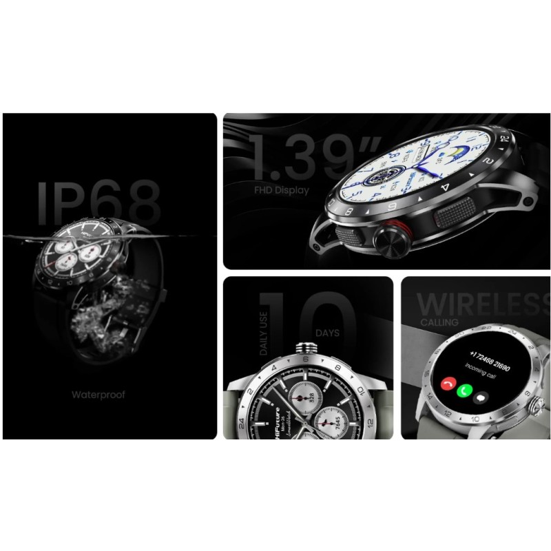 Buy HiFuture Lifestyle SmartWatch - FLEX 2 - Black in Cyprus, Nicosia, Limassol, Larnaka, Pafos