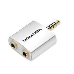 Buy Vention Audio Converter - BDAW0 - 3.5mm Male to 2x3.5mm Female Adaptor in Cyprus, Nicosia, Limassol, Larnaka, Pafos