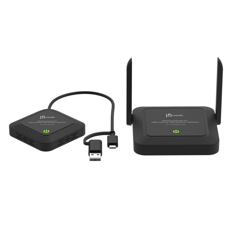 Buy j5create Wireless Extender - JVW120 - for USB Cameras Microphones Speakers in Cyprus, Nicosia, Limassol, Larnaka, Pafos
