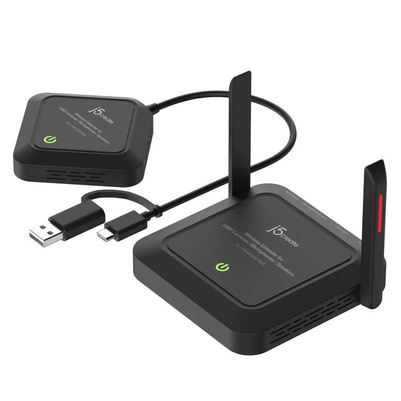 Buy j5create Wireless Extender - JVW120 - for USB Cameras Microphones Speakers in Cyprus, Nicosia, Limassol, Larnaka, Pafos