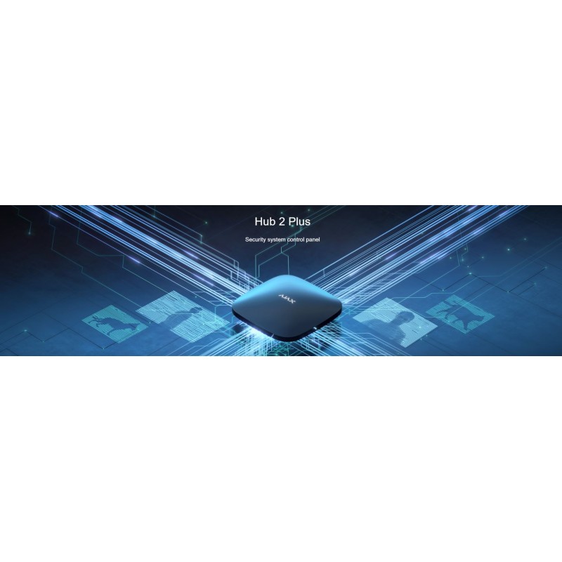 Buy AJAX Alarm Hub2 Plus - White, TCP-IP, GSM in Cyprus, Nicosia, Limassol, Larnaka, Pafos