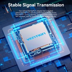 Buy Vention DisplayPort to HDMI Adaptor - HBZBB - DisplayPort to HDMI Adaptor Ma... in Cyprus, Nicosia, Limassol, Larnaka, Pafos