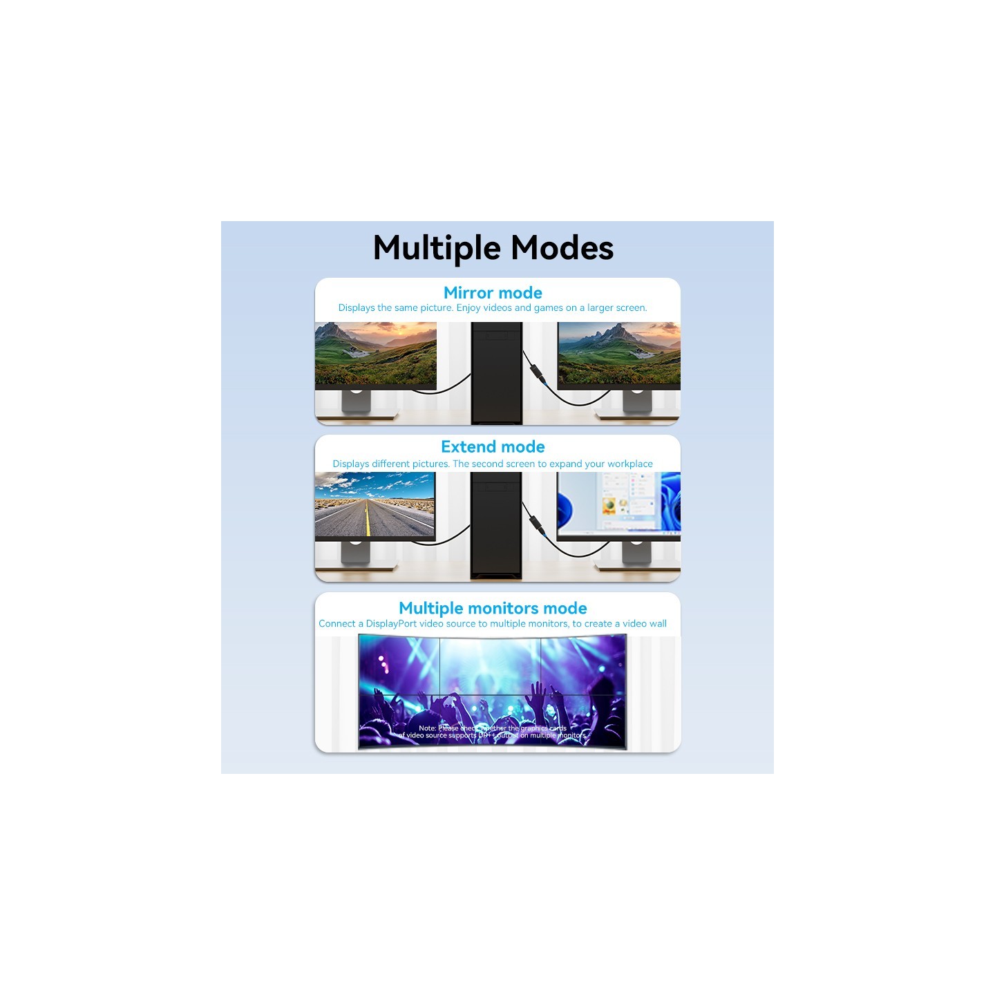 Vention DisplayPort to HDMI Adaptor - HBZBB - DisplayPort to HDMI Adaptor Male to Female 4K60Hz 0.15M