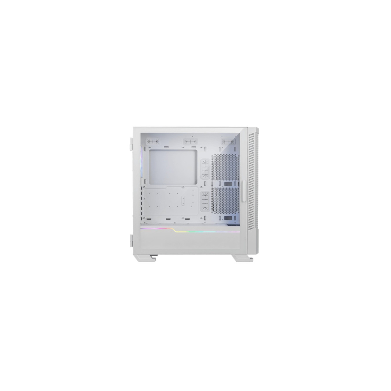 MSI MPG VELOX 100R - Mid Tower PC Case - White, Tempered Glass, ARGB Fans — Buy in Cyprus with Fast Delivery