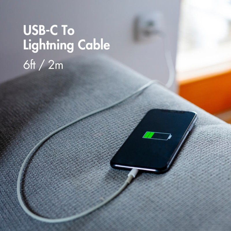Buy Uniross USB-C to Lightning Cable - UCA008 - 2.0m in Cyprus, Nicosia, Limassol, Larnaka, Pafos