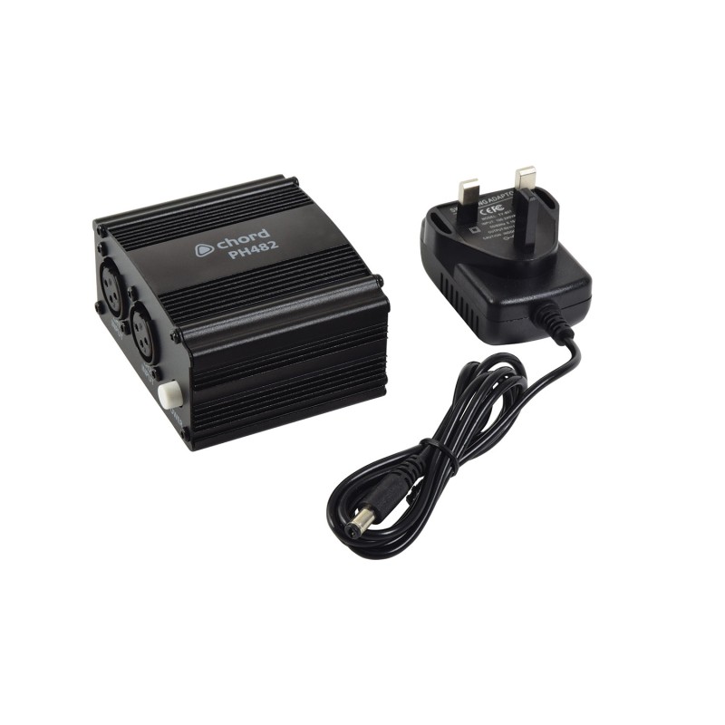 Buy Chord Phantom Power Supply - PH482 - Dual Channel 173.482UK in Cyprus, Nicosia, Limassol, Larnaka, Pafos