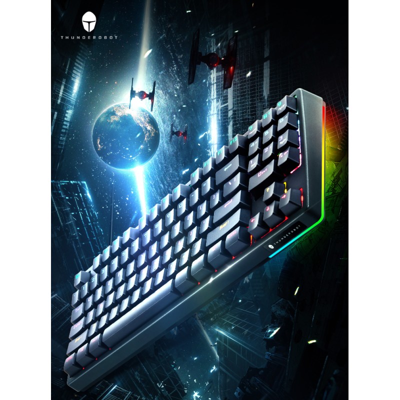 Buy Thunderobot Black Mechanical Gaming Keyboard - KG3089R - 89 Blue Switch Keys in Cyprus, Nicosia, Limassol, Larnaka, Pafos