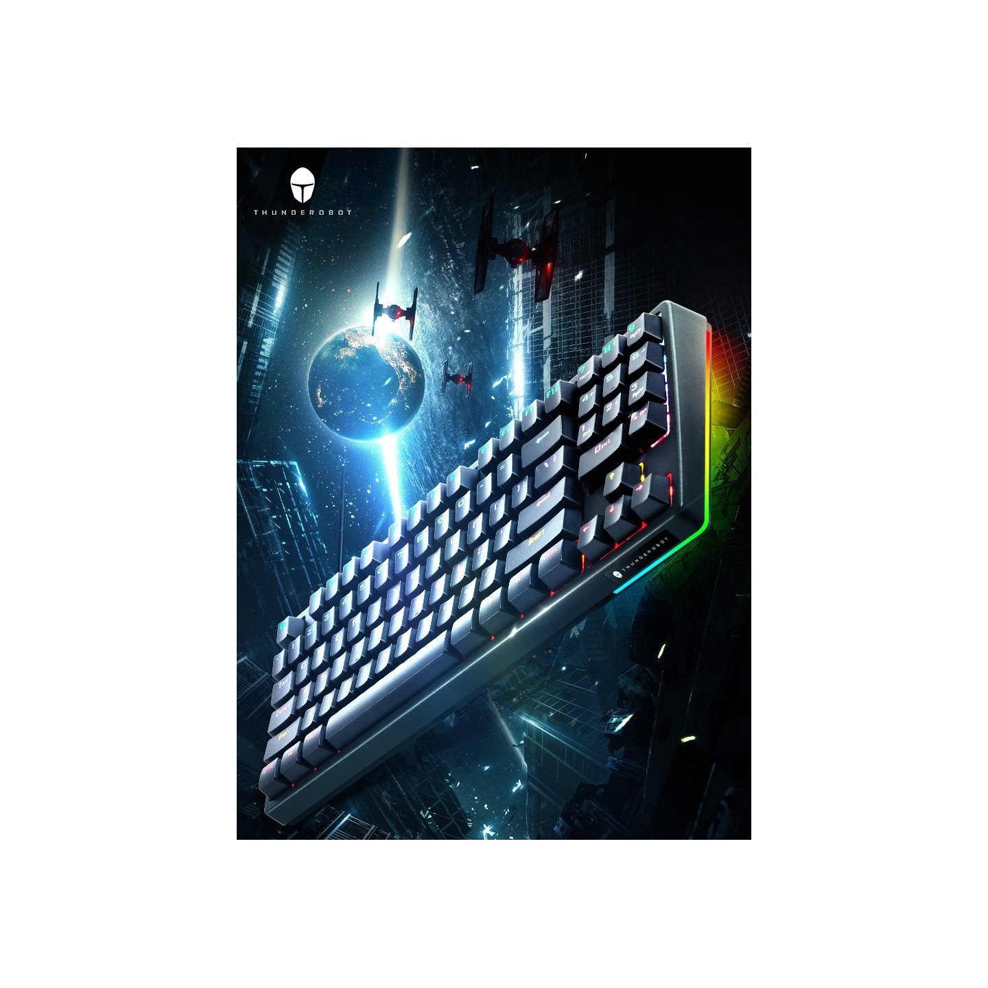 Thunderobot KG3089R 89-Key Blue Switch Mechanical Gaming Keyboard (Boxed) — Buy in Cyprus with Fast Delivery