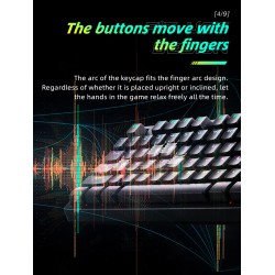 Thunderobot KG3089R 89-Key Blue Switch Mechanical Gaming Keyboard (Boxed) — Buy in Cyprus with Fast Delivery