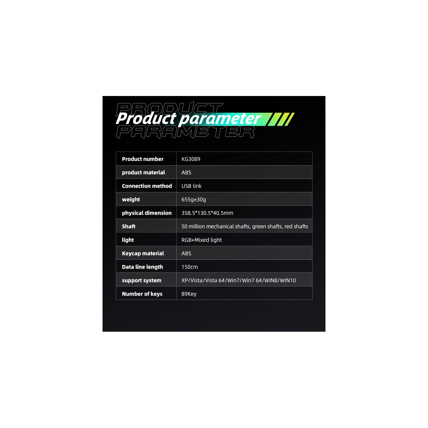 Thunderobot KG3089R 89-Key Blue Switch Mechanical Gaming Keyboard (Boxed) — Buy in Cyprus with Fast Delivery