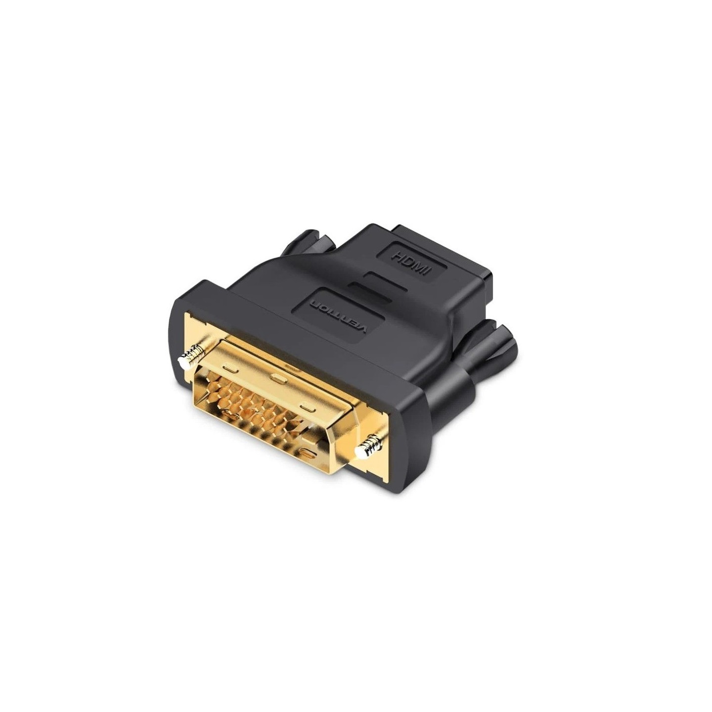 Vention HDMI Female to DVI 24+1 Male Adaptor (Dual Direction) - ECDB0 - HDMI Female to DVI 24+1 Male Adaptor (Dual Direction)