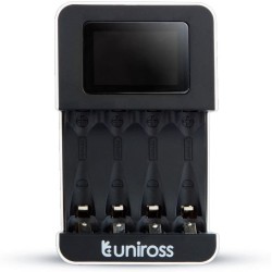 Buy Uniross USB Charger for AA AAA Incl 4xAA 2100 Batteries - UCU002A - Fast 2hr... in Cyprus, Nicosia, Limassol, Larnaka, Pafos