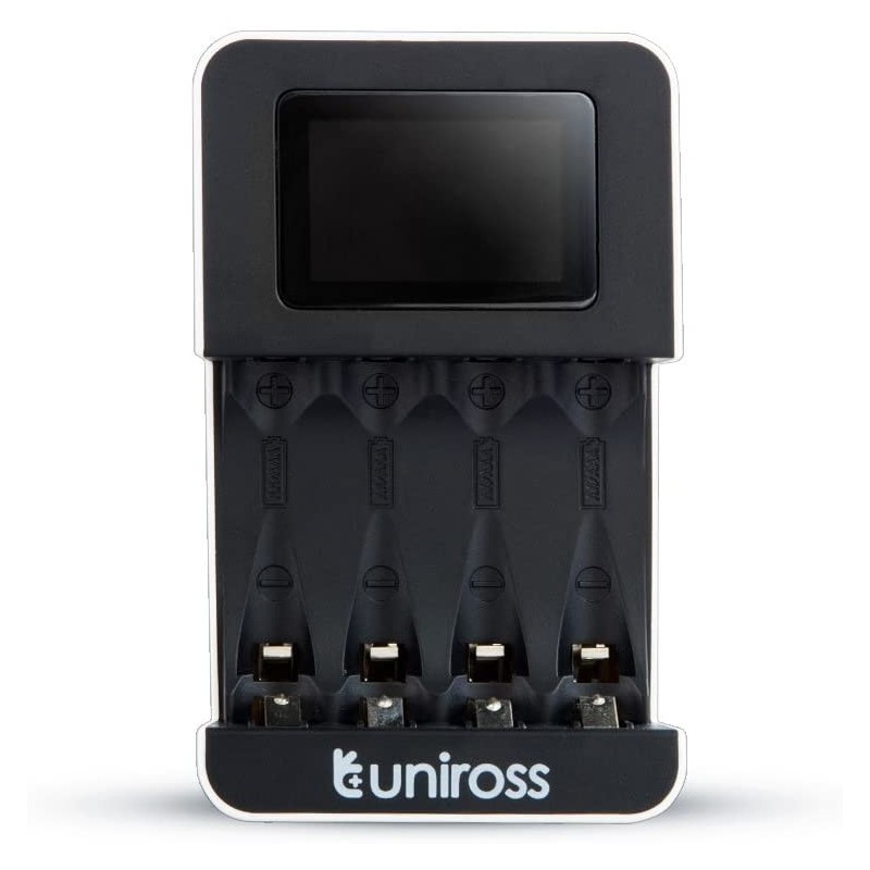 Buy Uniross USB Charger for AA AAA Incl 4xAA 2100 Batteries - UCU002A - Fast 2hr... in Cyprus, Nicosia, Limassol, Larnaka, Pafos