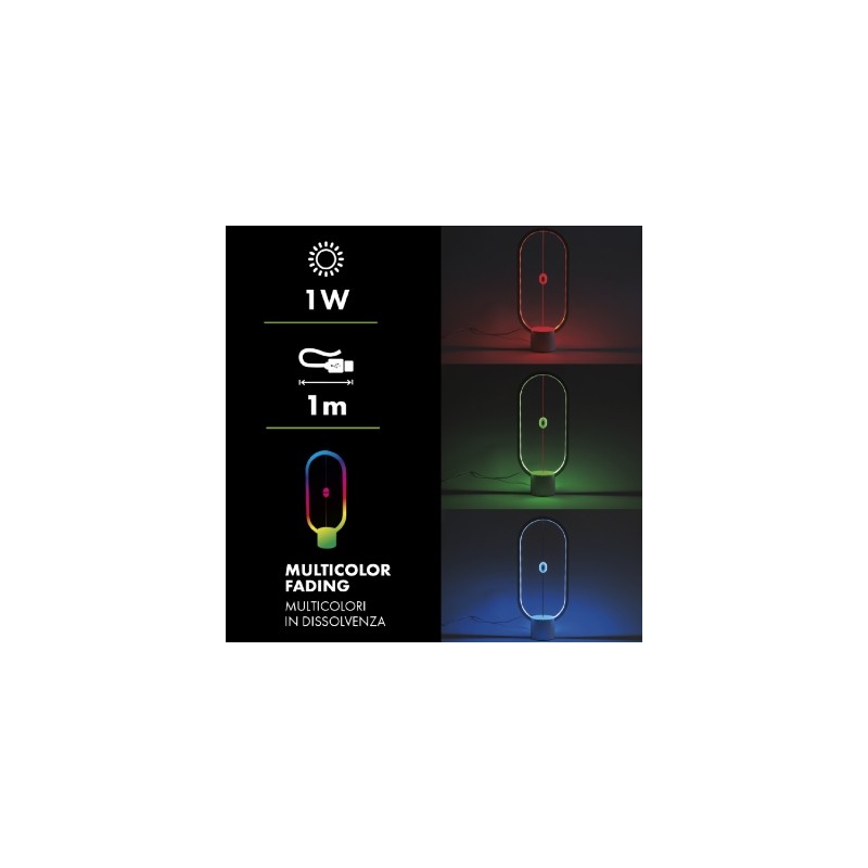 Buy GBC ON CLESSY - RGBW LED Table Lamp USB Powered 55LM in Cyprus, Nicosia, Limassol, Larnaka, Pafos