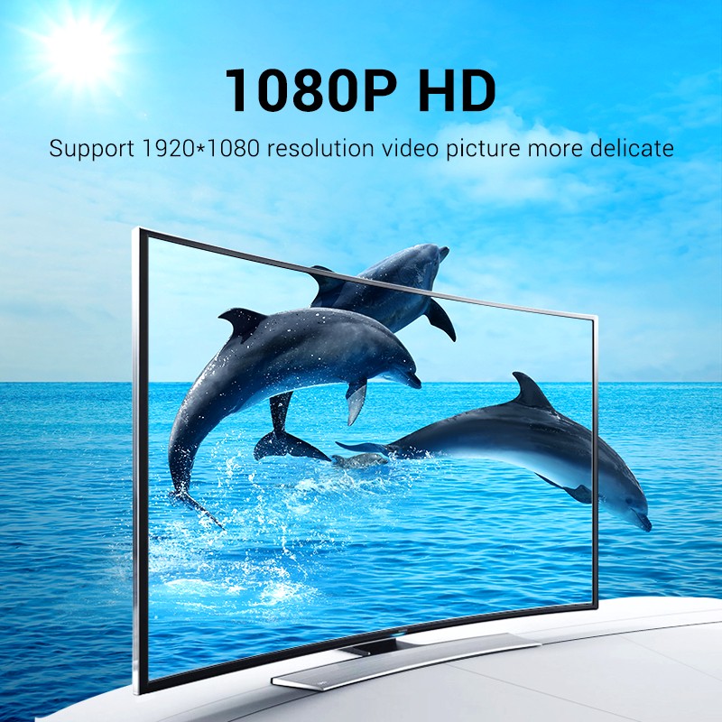 Buy Vention HDMI Cable to VGA+Audio & USB Power - ABIBH - HDMI Cable to VGA+Audi... in Cyprus, Nicosia, Limassol, Larnaka, Pafos